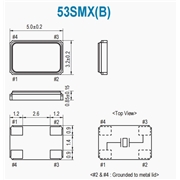 53M300-14(B)晶振,SMI高品質(zhì)無源晶振,無人機(jī)型號(hào)傳輸晶振